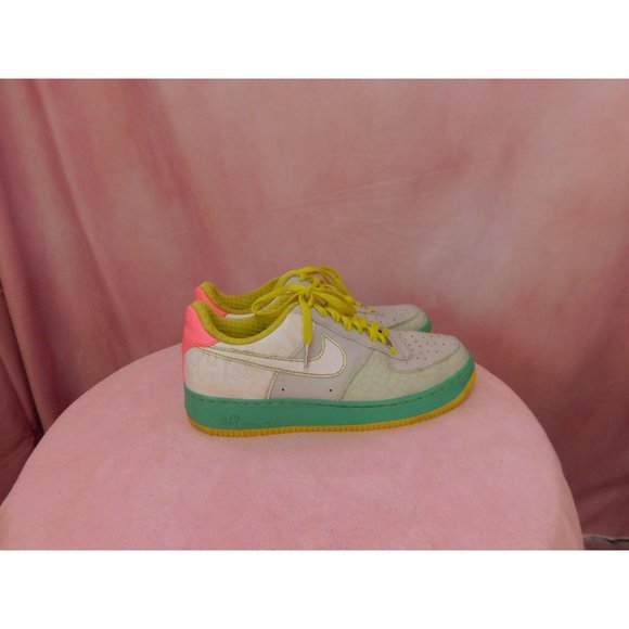 Nike Air Force 1 Other - Nike Air Force 1 Men 11 Gray Yellow Blue